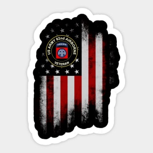 82nd Airborne Division Veteran US Vintage Sticker